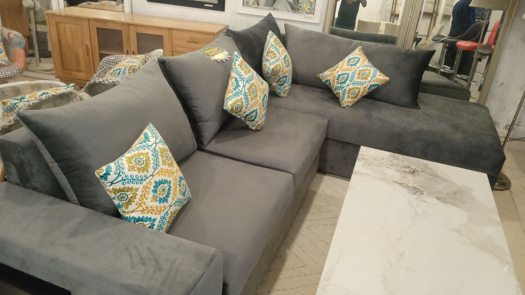 Sofa (L Shape)  / Imported From Sinpapore / 5 Year Warranty