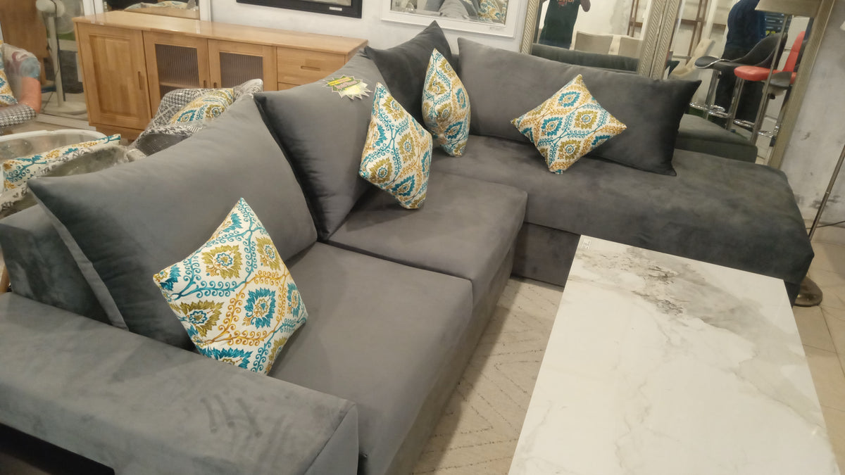 Sofa (L Shape)  / Imported From Sinpapore / 5 Year Warranty