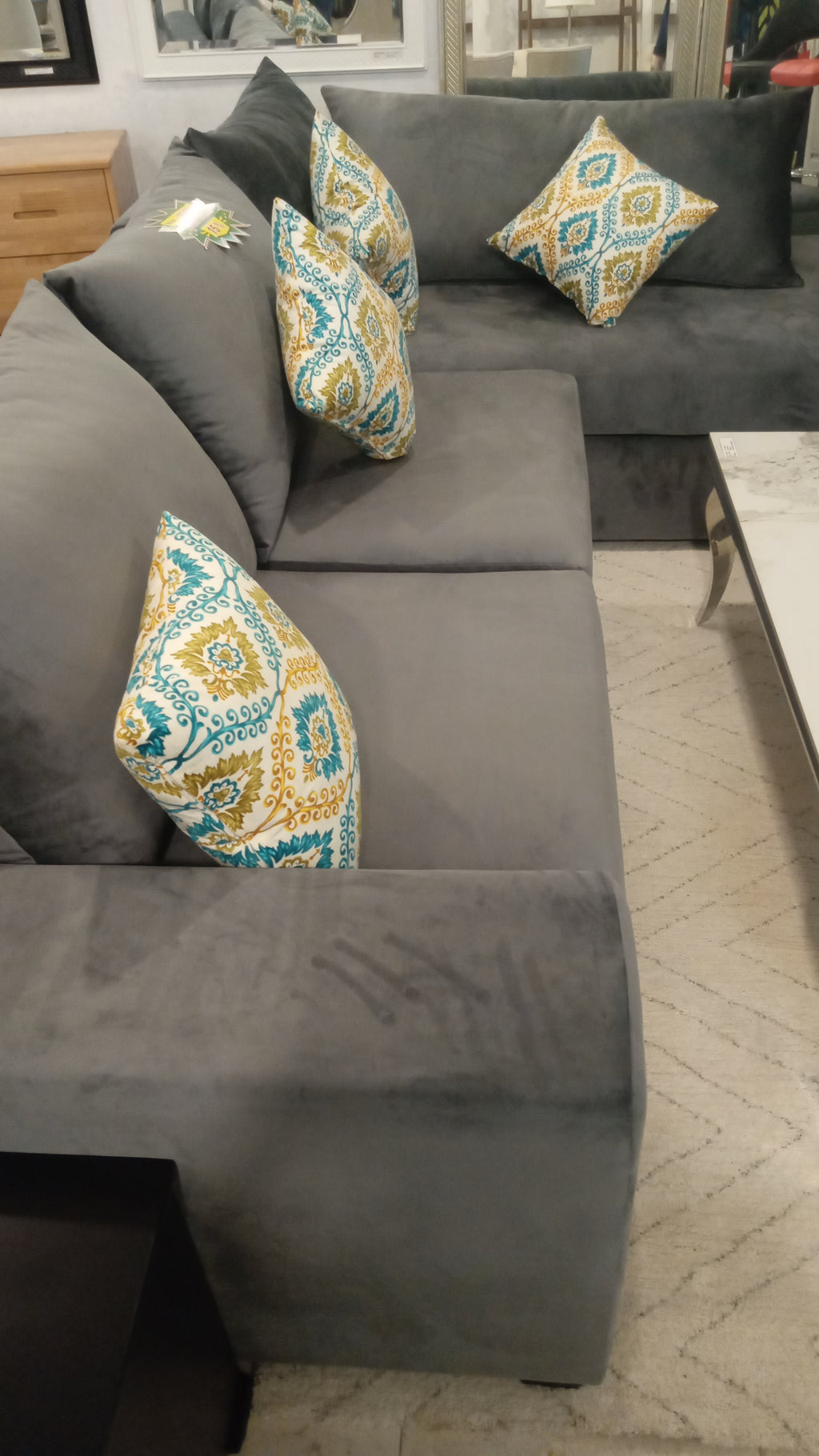 Sofa (L Shape)  / Imported From Sinpapore / 5 Year Warranty