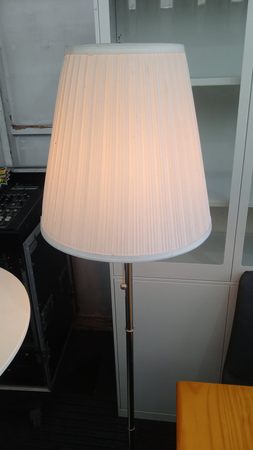 Nickel Plate Floor Lamp / Imported from Singapore