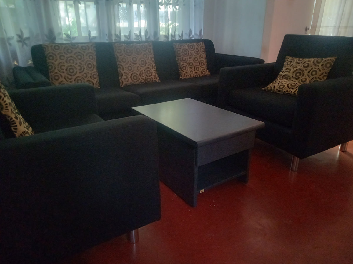 Sofa set with drawer table ( Three-One-One )