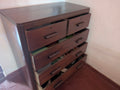 Antique Dark wooden 5 drawer